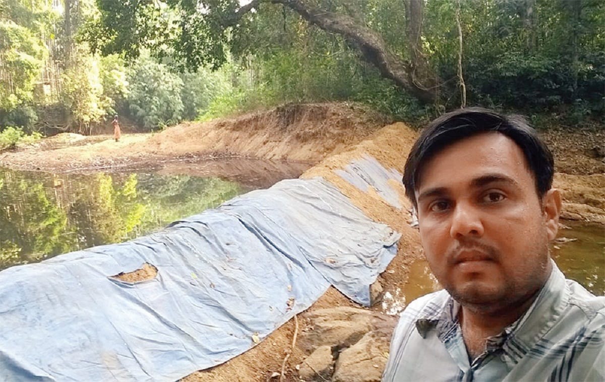 Success story of UdayShankar M- who making Dam for villagers