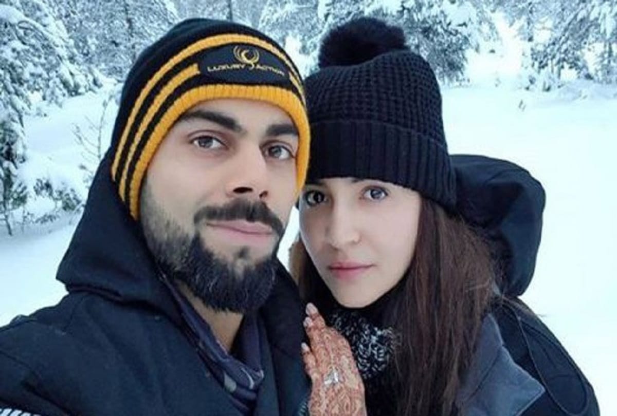 virat kohli shared a photo with anushka sharma on instagram delhi-ncr