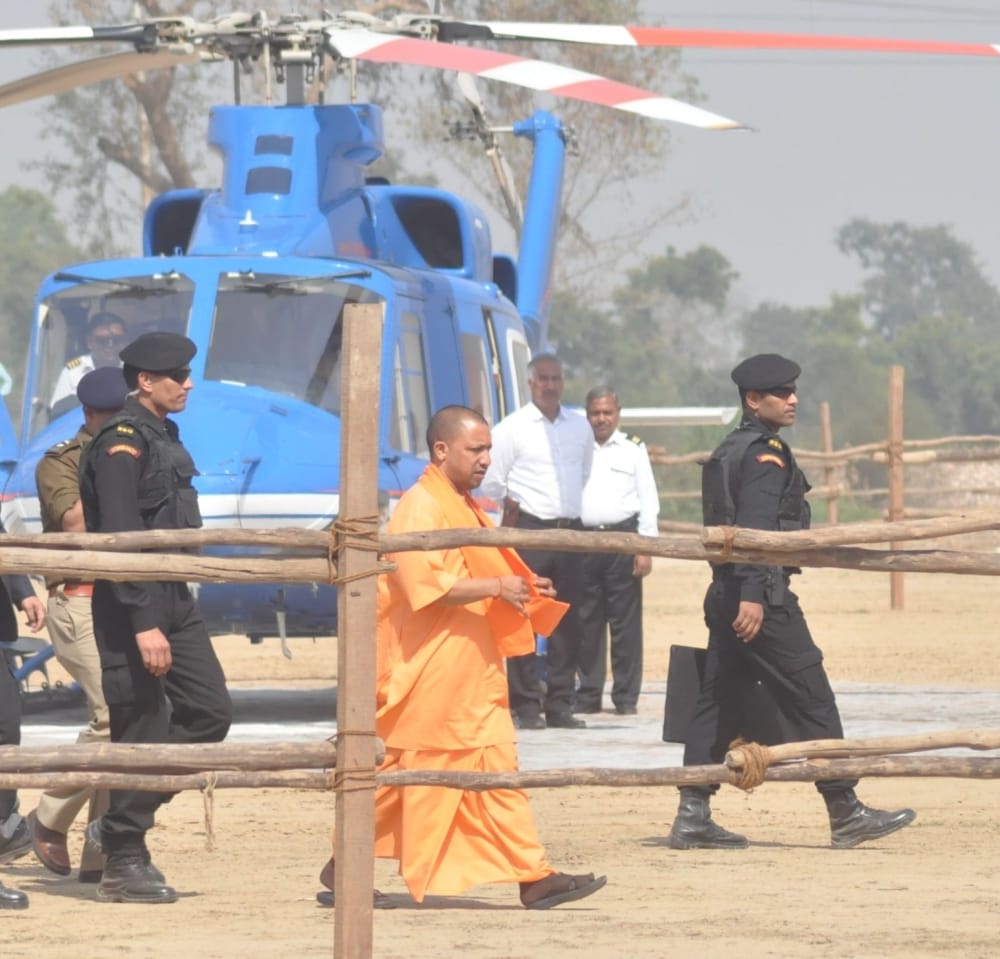chief minister yogi adityanath visit on agra 