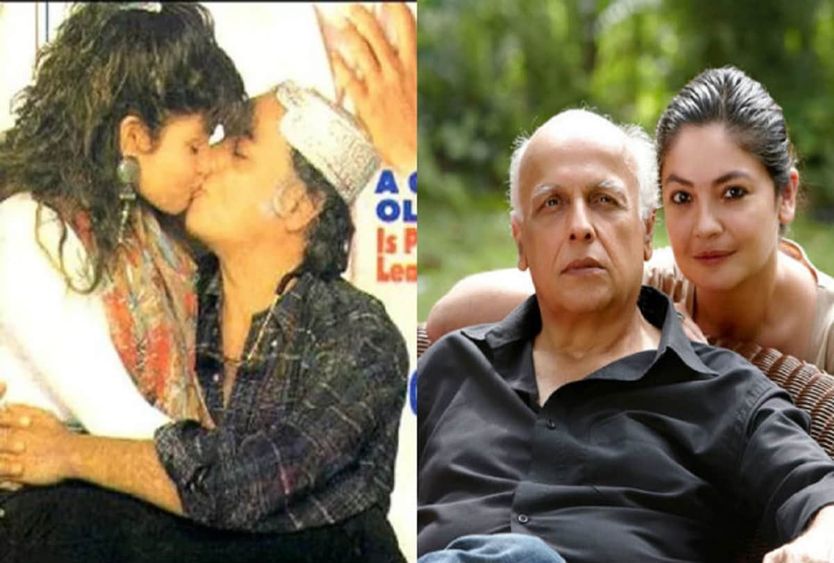 pooja bhatt and mahesh bhatt photo shoot for a magazine