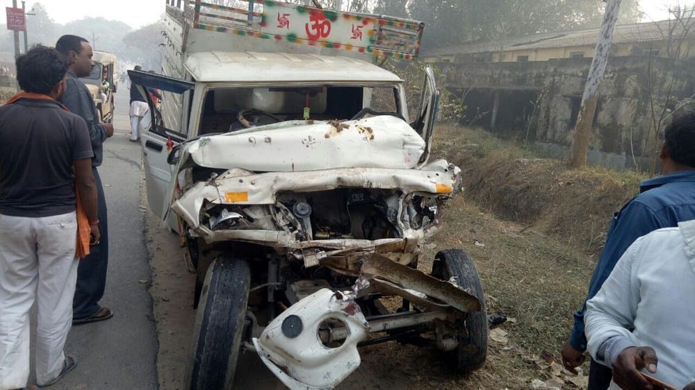 pikup&truck accident, 2 died