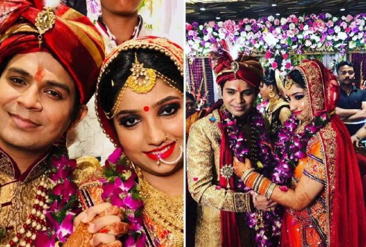 Wedding Pictures Of Bollywood Singer Ankit Tiwari And His Wife Pallavi Shukla