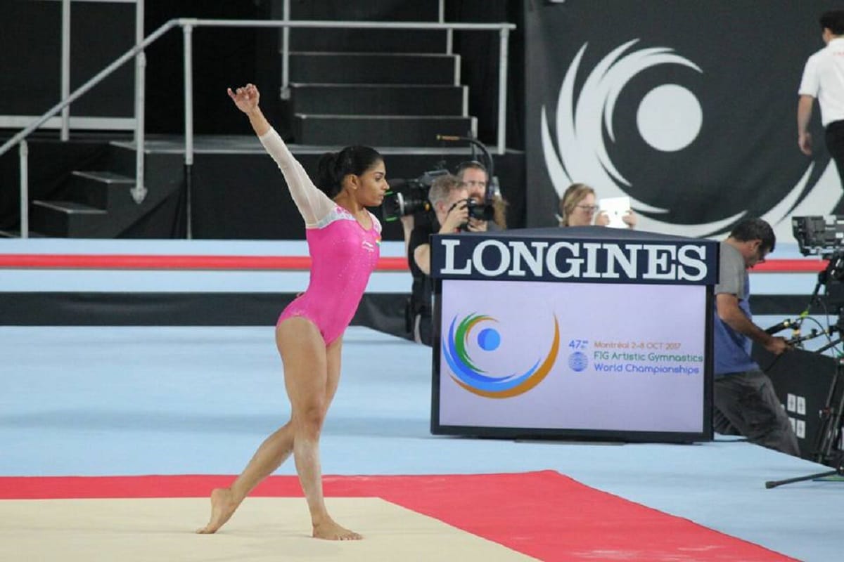 Aruna Budda has won bronze medal in Gymnastics World Cup 2018