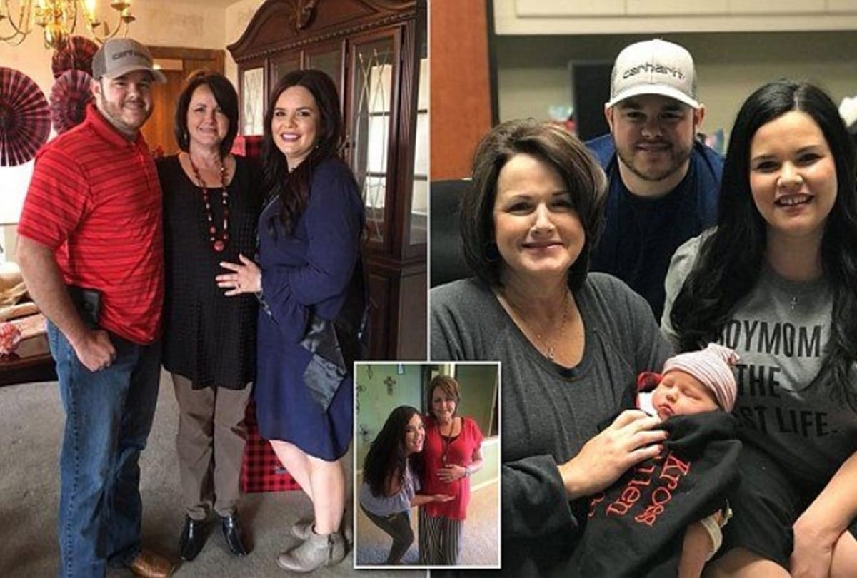 Mother in law become surrogate mother for her Grandchild