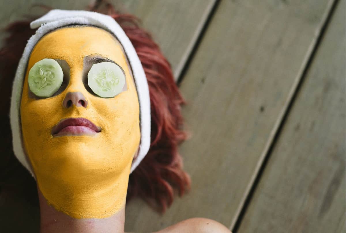 glowing skin with potato face pack