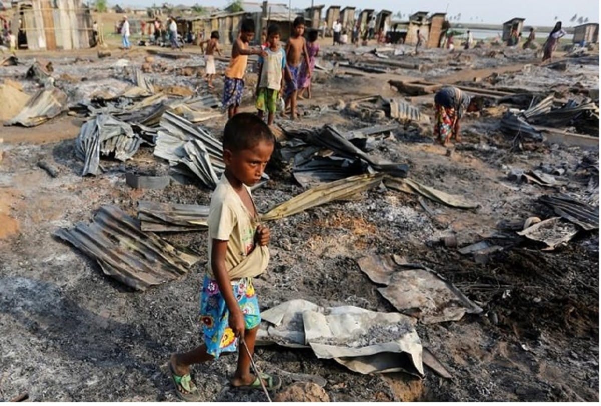 Human Rights: Rohingya's 55 villages completely destroyed, confirmed by satellite pictures