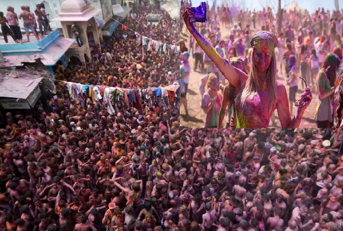 kapda faad holi of Pushkar is a International festival of rajasthan