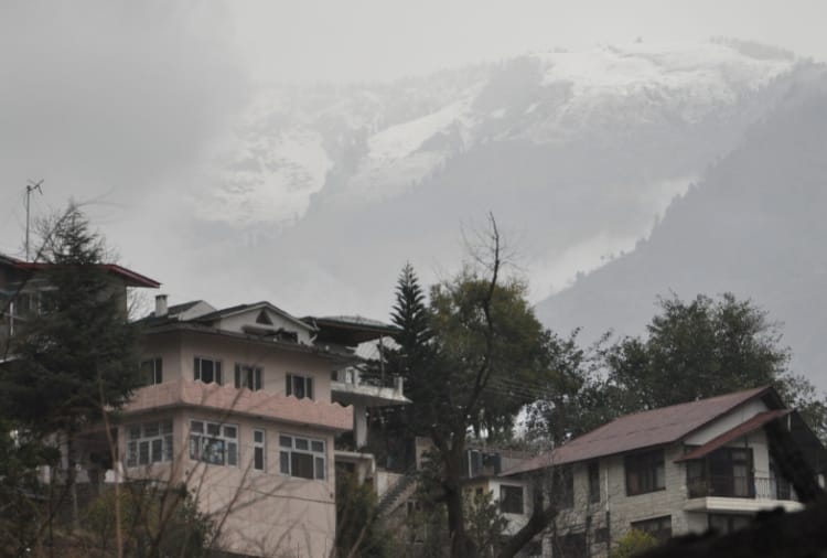Fresh snowfall in himachal pradesh manali bharmour