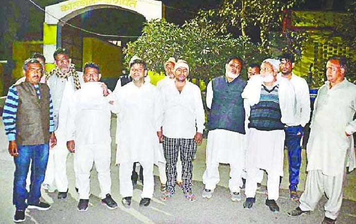 Report in mining, five arrested