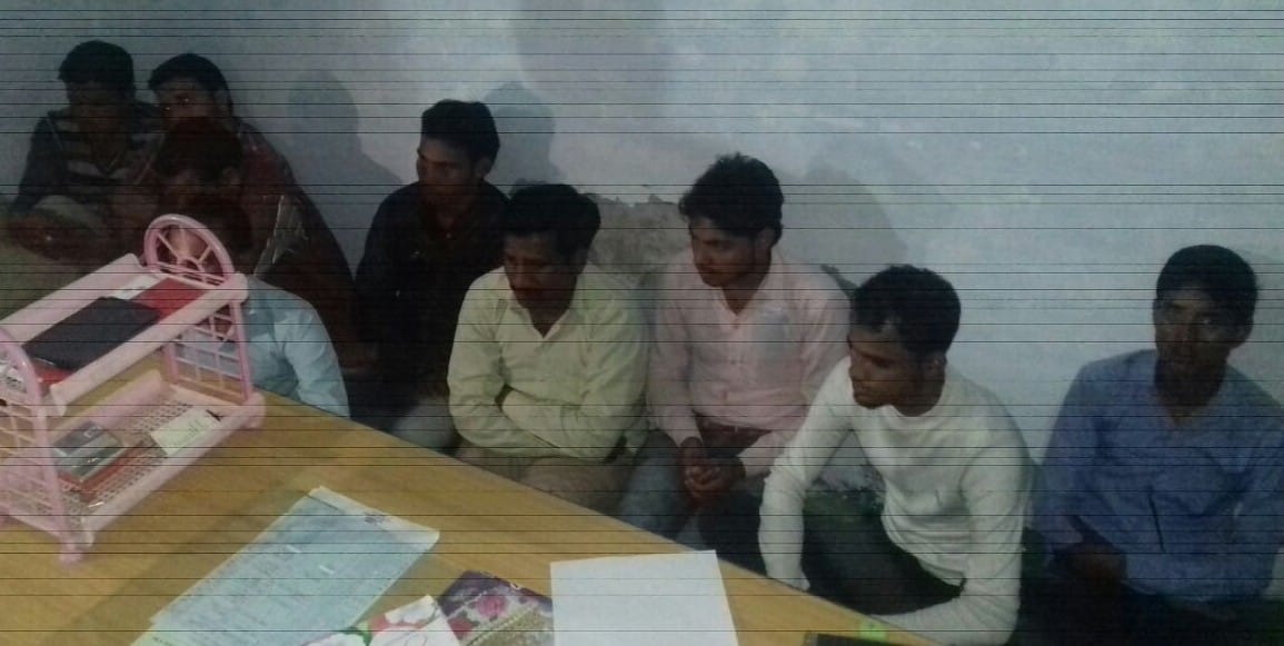UP STF raid on UP Board examination center in etah