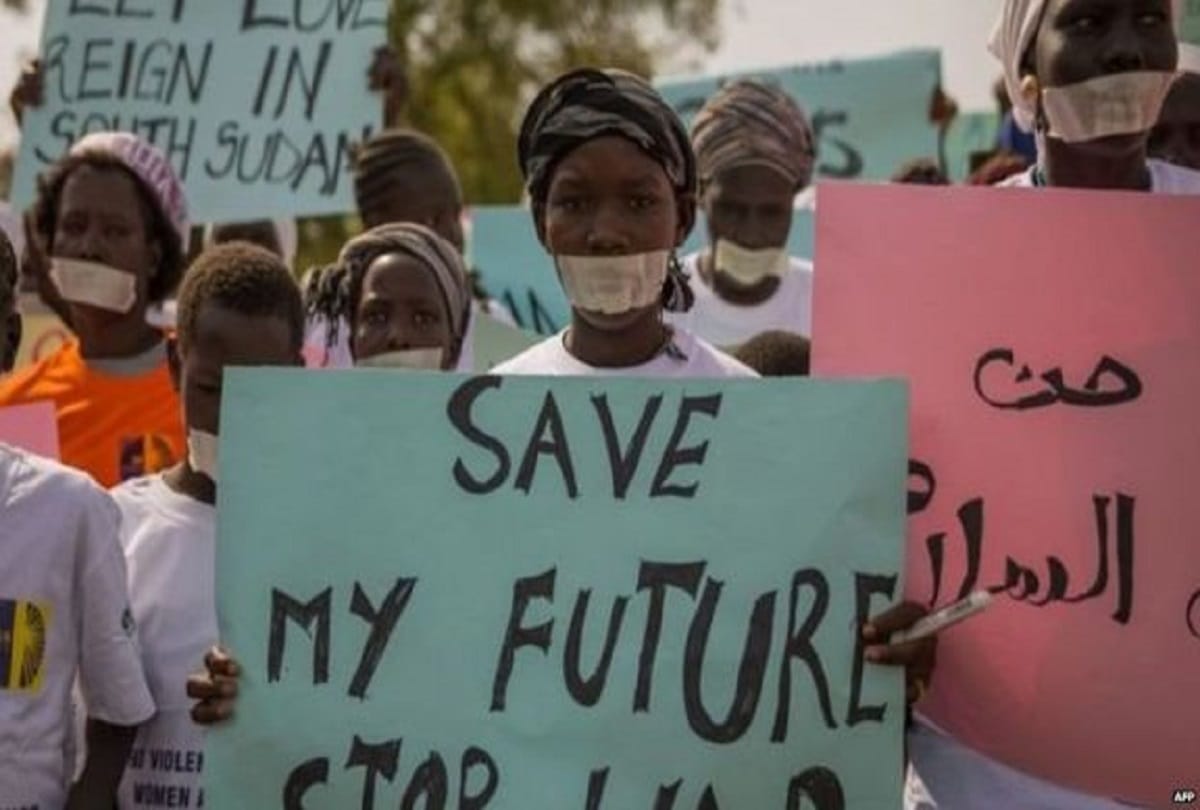 Children are being forced to watch rape in South Sudan Says United Nations human rights Report