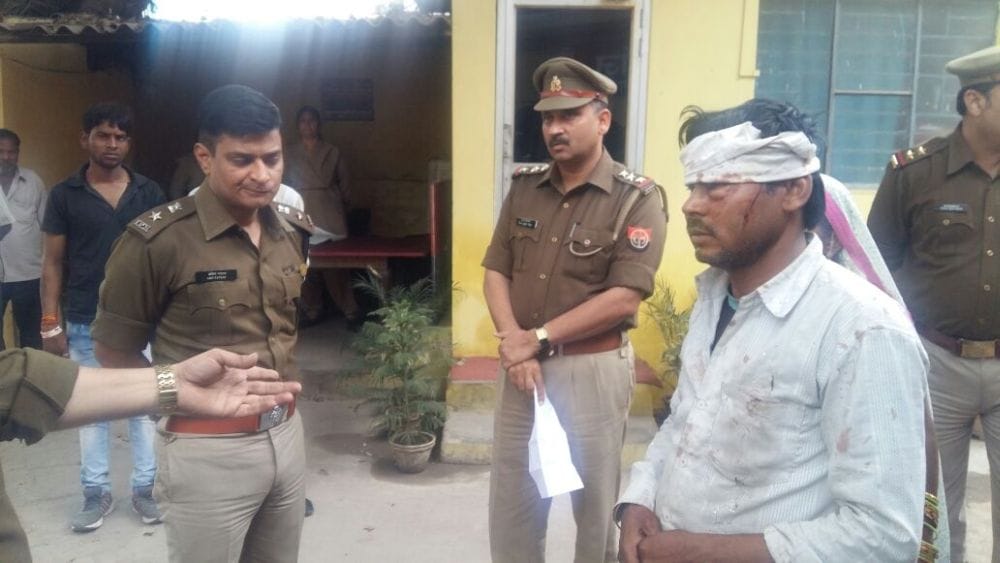 agra ssp takes action against four policemen