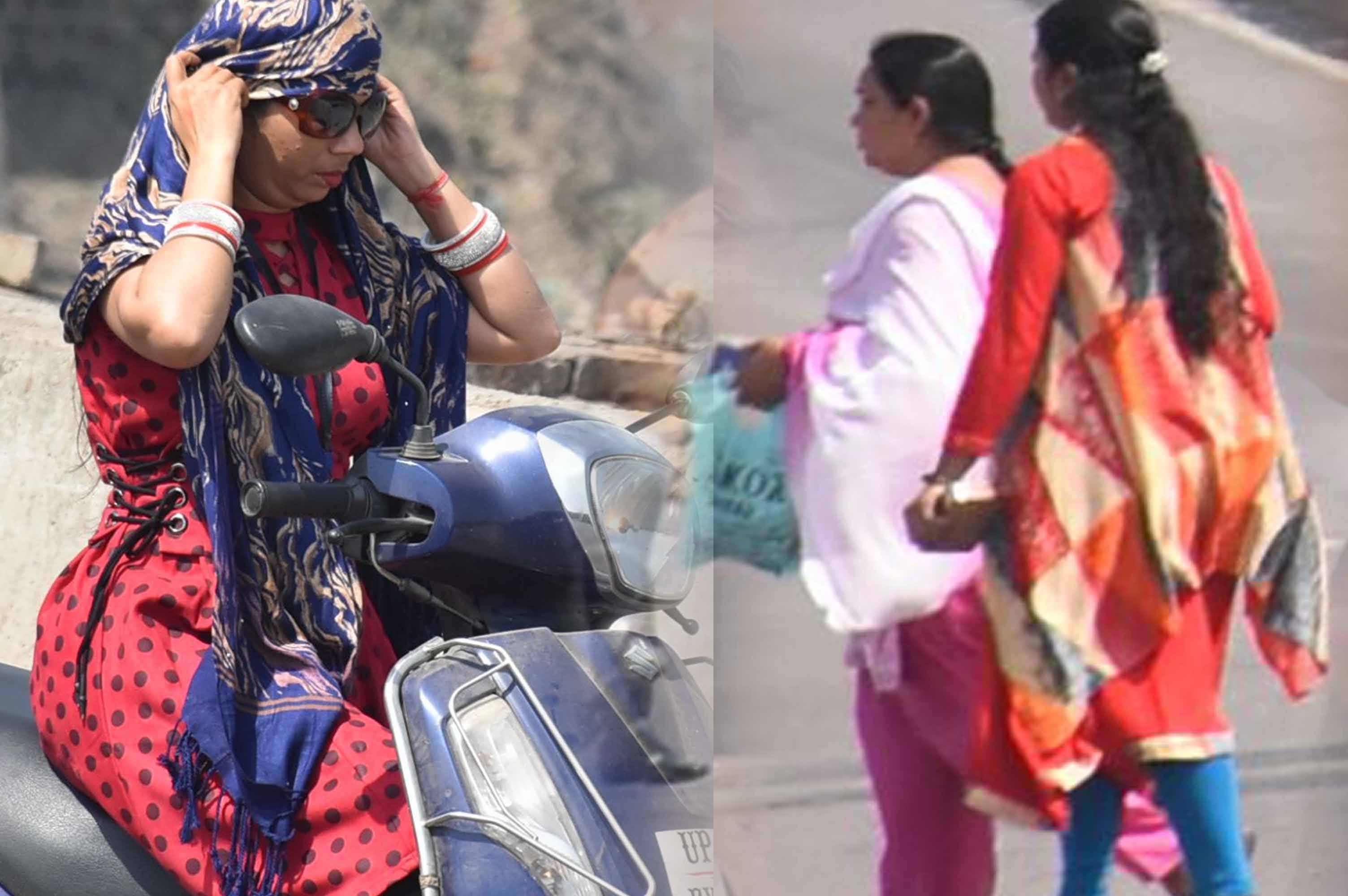 Temperature in month of February is 33 degrees Celsius