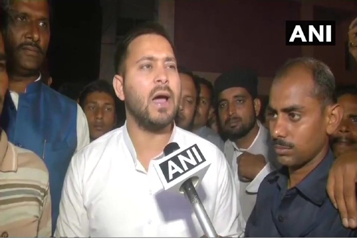 Bihar: Tejashwi Yadav slams CM nitish kumar and Sushil Modi over Muzaffarpur road incident 