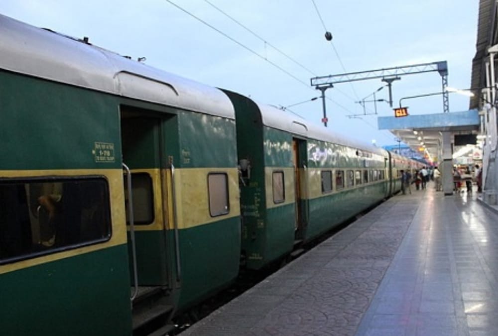 garib rath express train air conditioning system failed