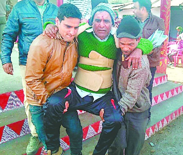550 patients treated in health camp