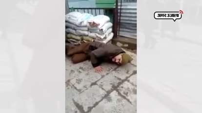 VIRAL VIDEO OF INJURED SOLDIER IN BUDGAM JAMMU KASHMIR