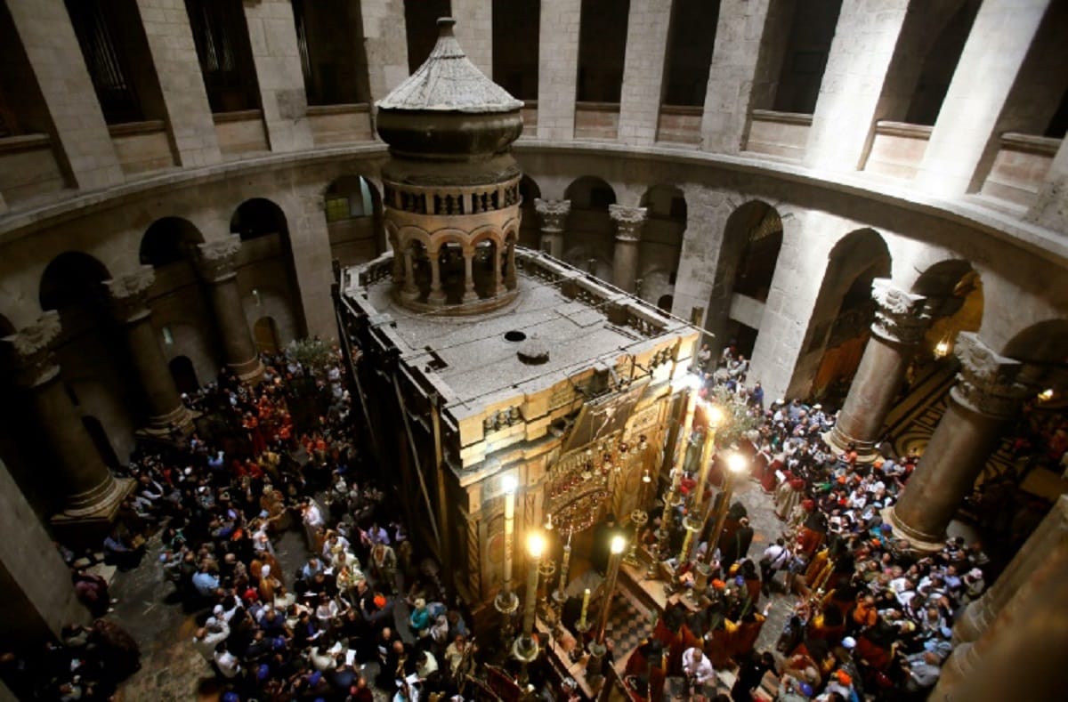 Israel: Christian leaders close church at Jesus's burial site over tax issues