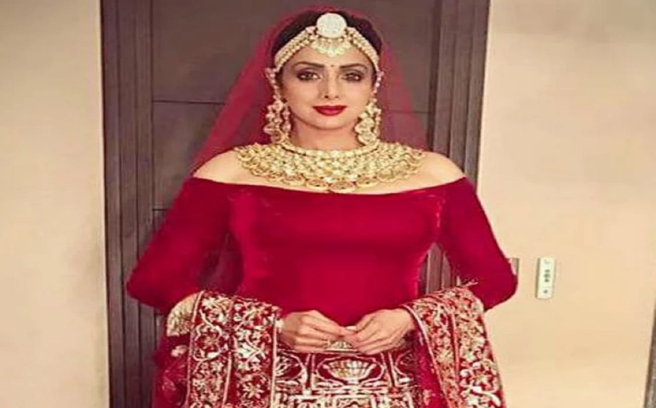 Bollywood actress Sridevi RAMP WALK BRIDAL PHOTO