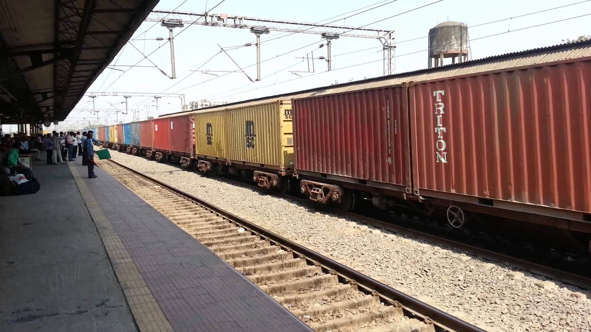 Indian Railway Project for Traders Goods Transport Via Goods Train