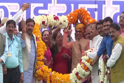 Mp CM shivraj singh chauhan in Rajasthan