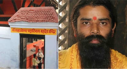 sewage is going in ganga devotee left worship