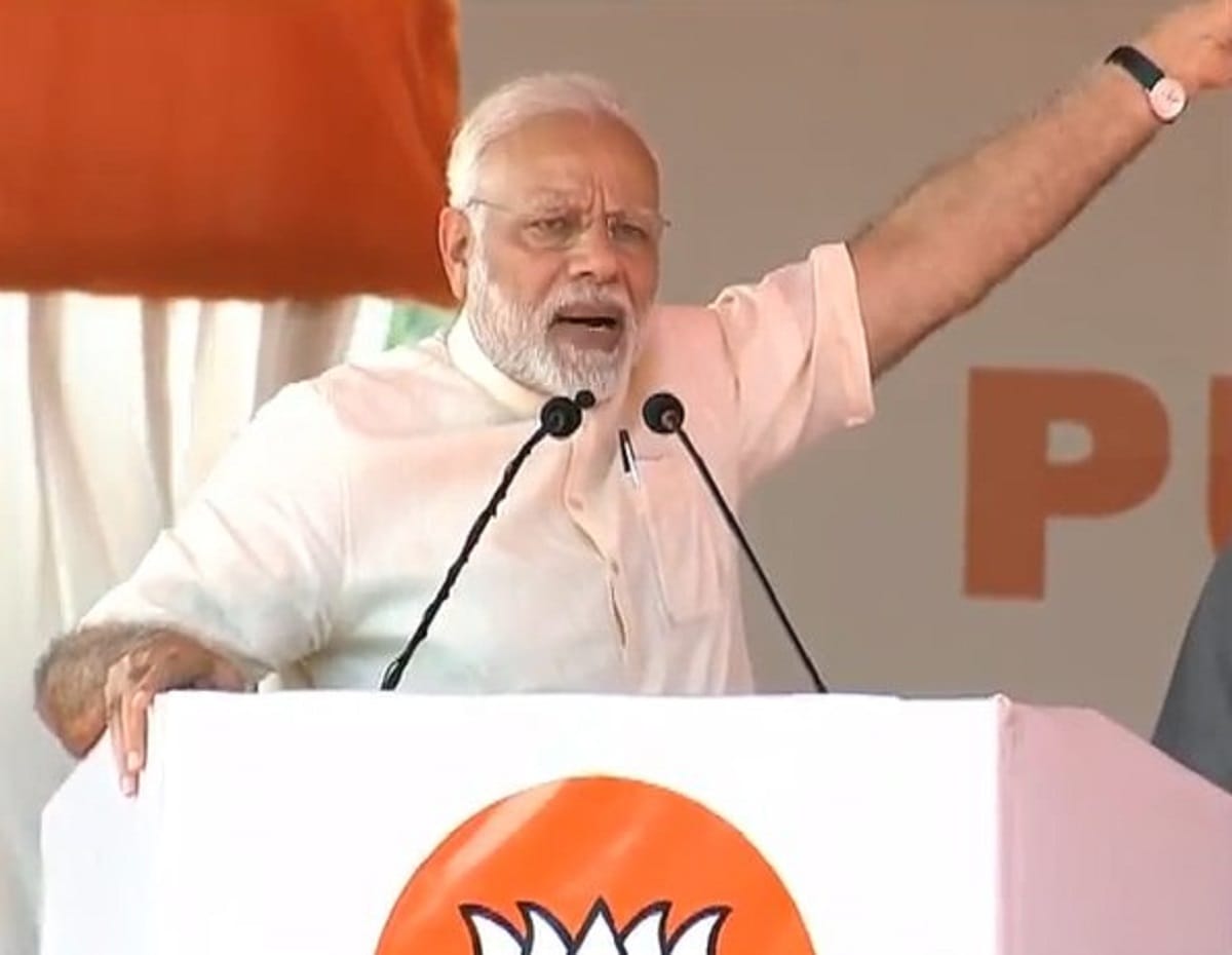  PM Narendra Modi slams congress and Puducherry government