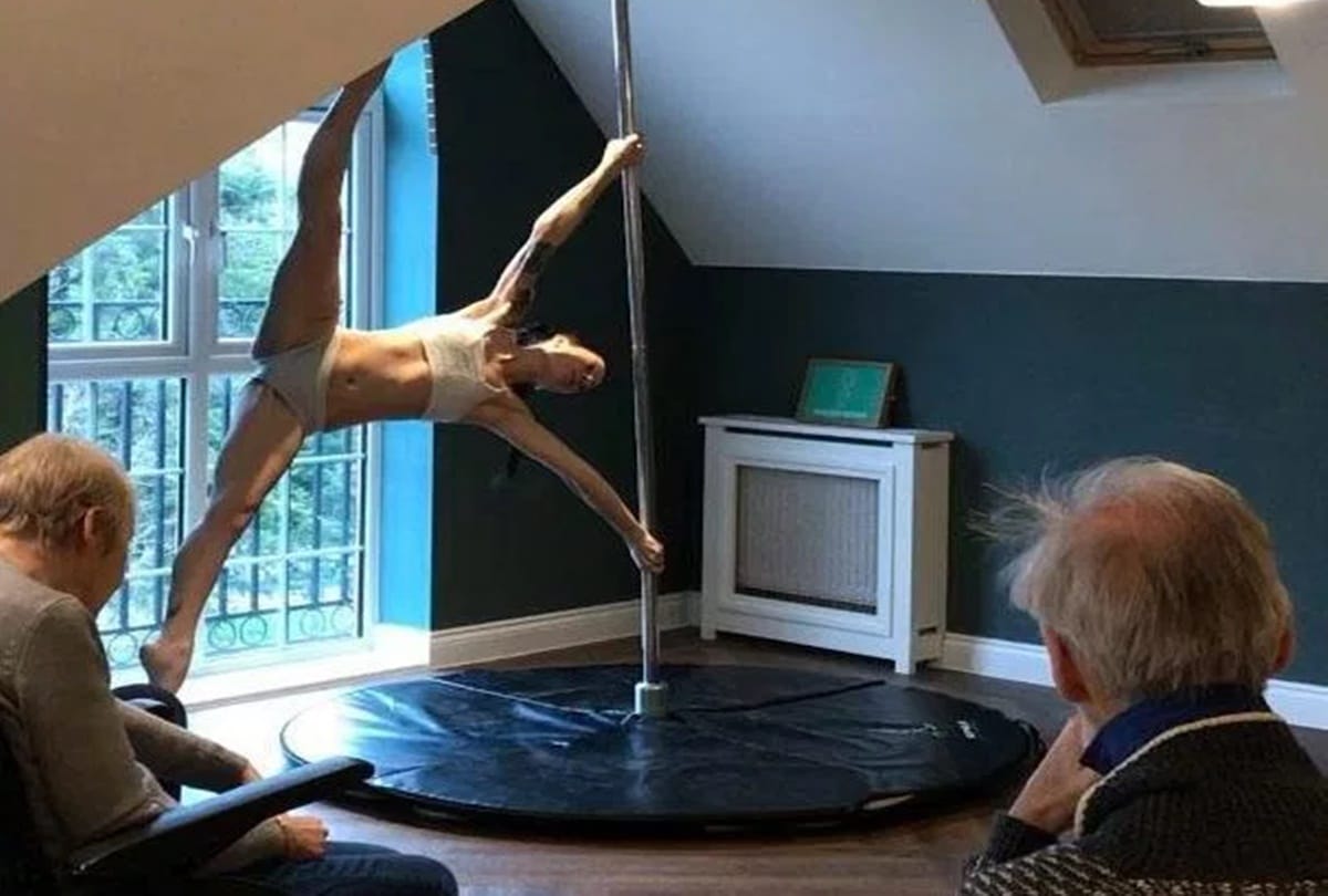 care home hired pole dancers to entertain elderly residents