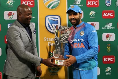 rohit sharma become first indian captain to win consecutive four t20 matches