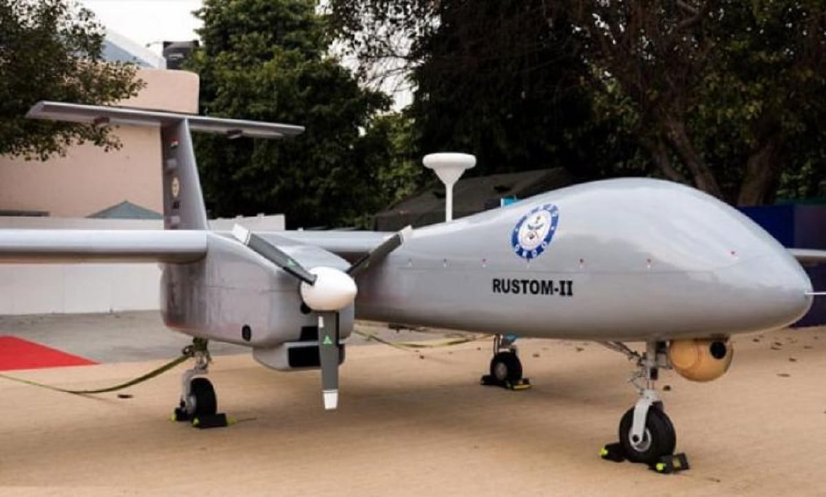 Rustom 2 drone successful test by Defence Research and Development Organisation