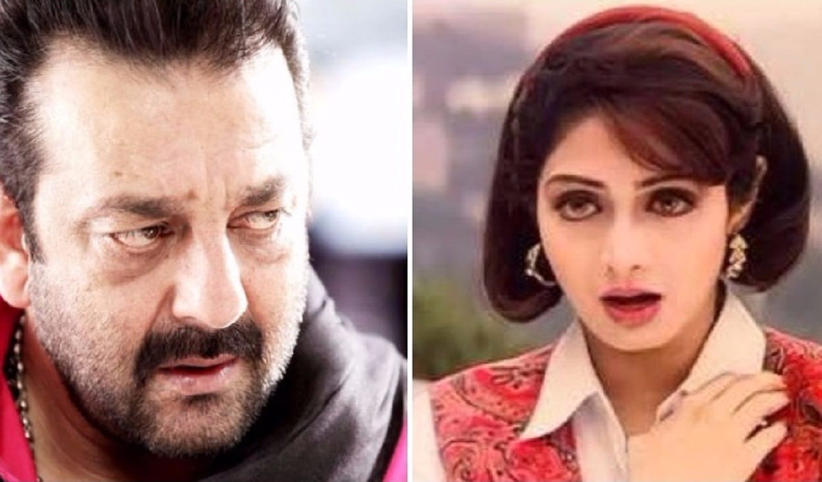 controversy when drunk sanjay dutt enter in sridevi hotel room