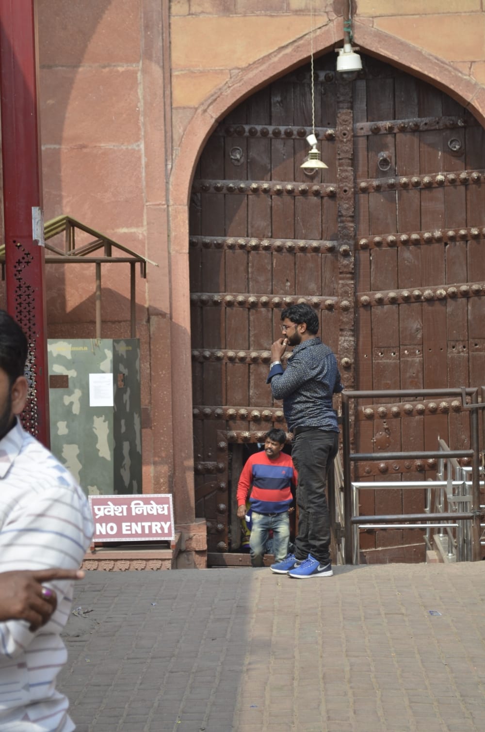 Taj mahal southern gate is now closed for tourist