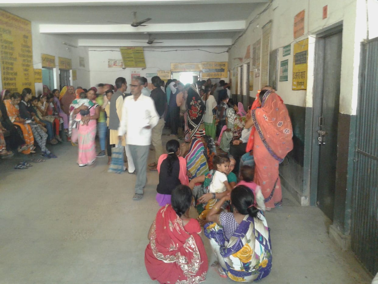 Rebellion in the District Hospital, patients returned with merge
