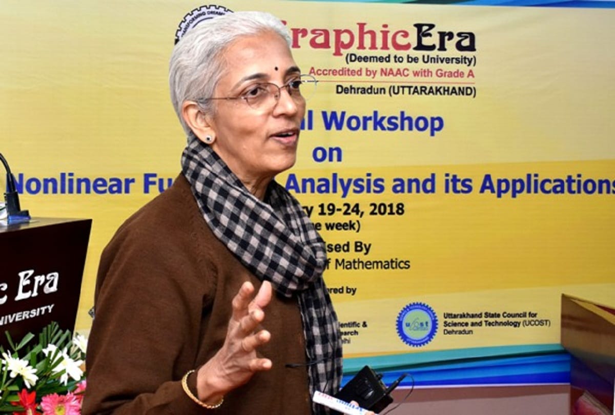 Workshop based on Mathematics organized at Graphic Era University