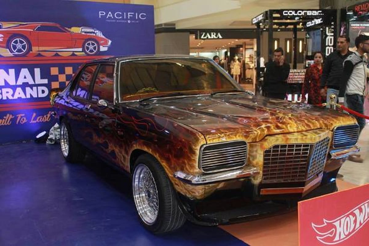 Hot wheels Car Displayed at Pacific Mall New Delhi