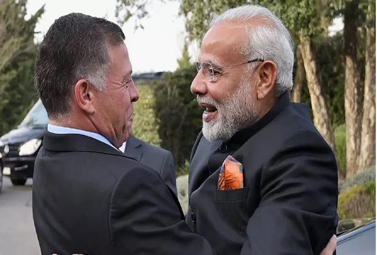 King Abdullah II bin Al Hussein of Jordan will visit India today