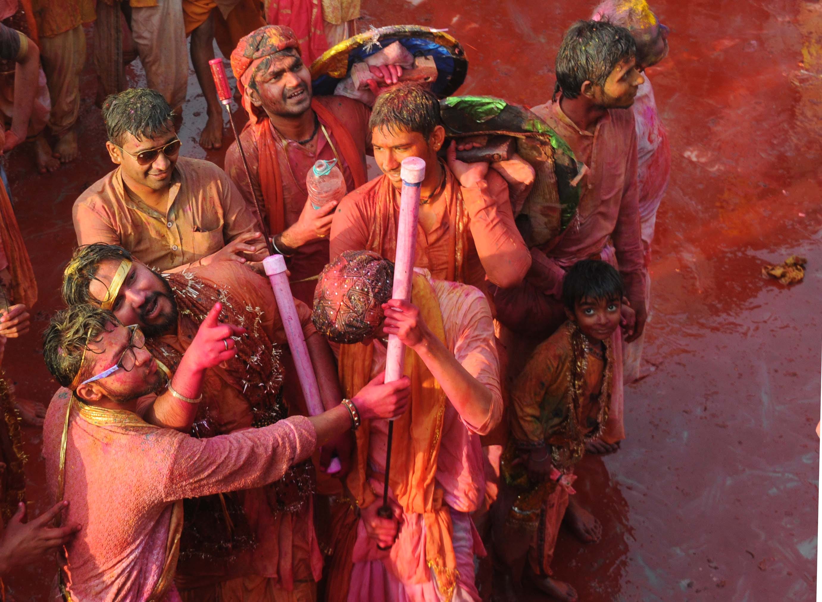 lathmar holi barsana and nandgaon difference 
