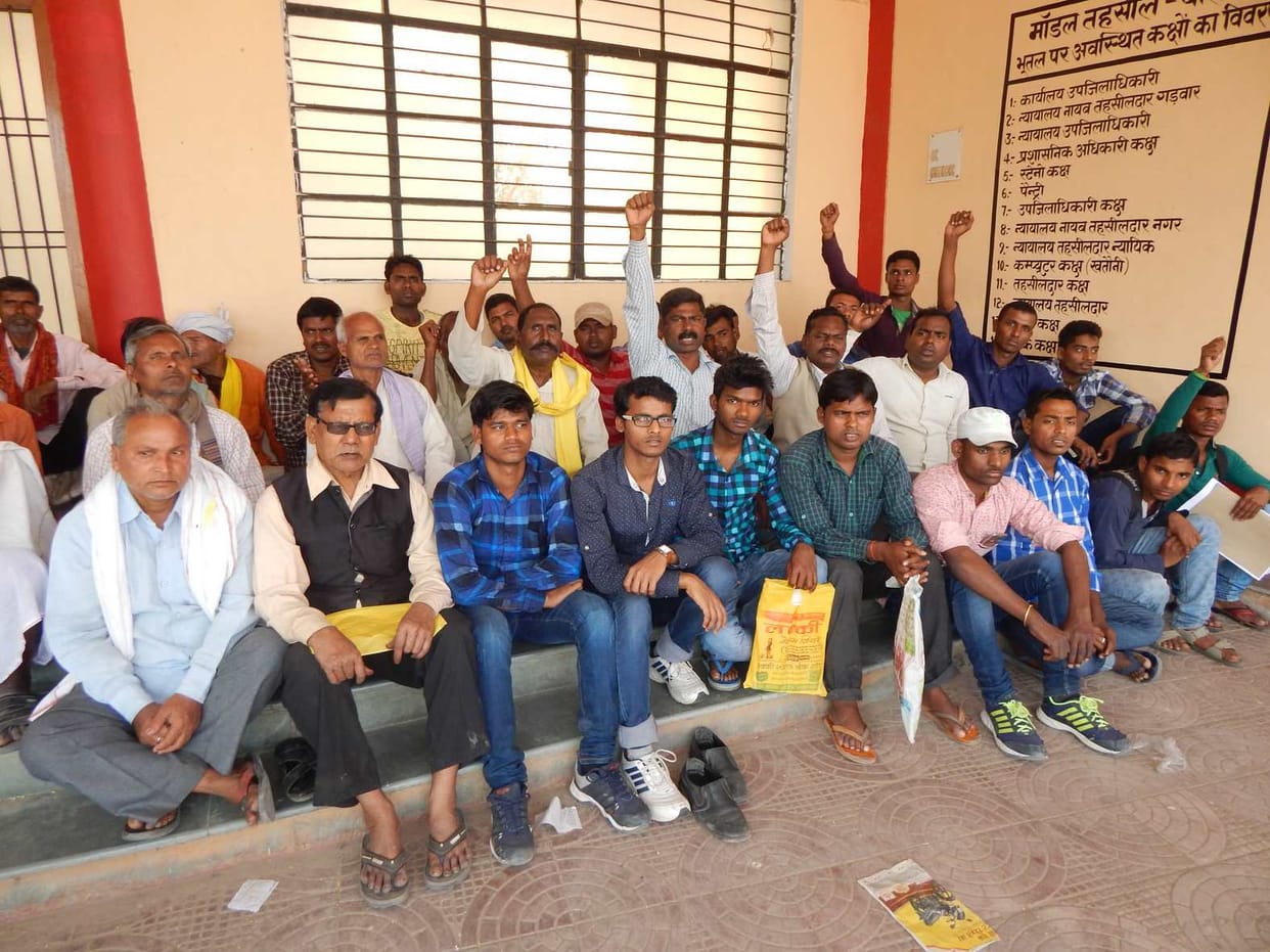 Fury on not issuing caste certificate