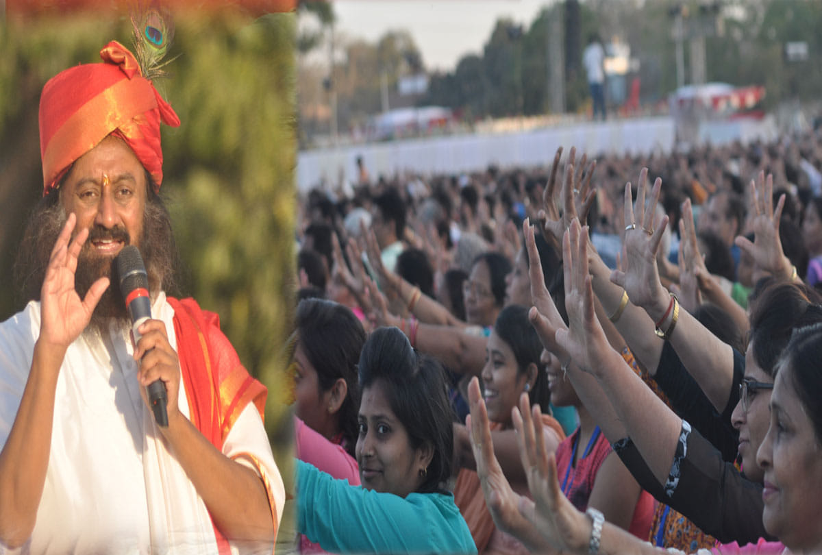 Shri Shri Ravishankar in kanpur