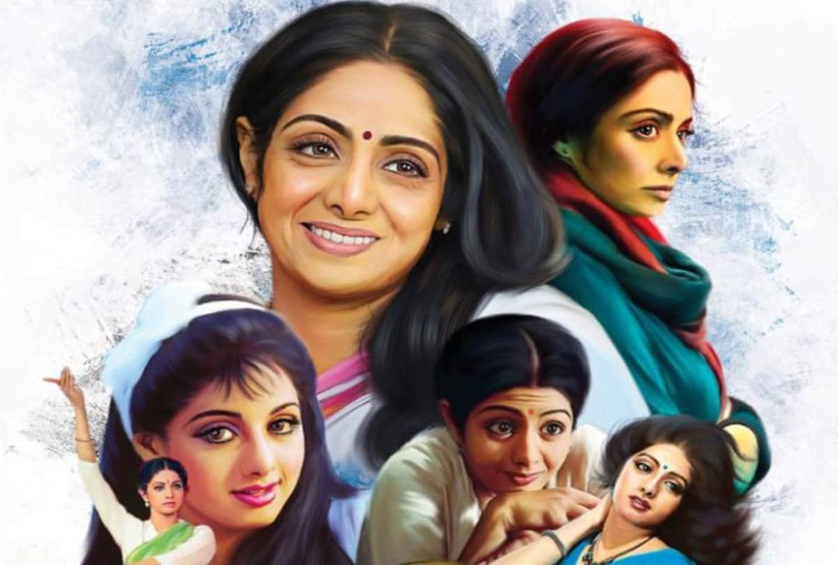 After death sridevi desire to dressup in white colour