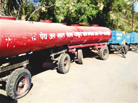 Only 535 vilage tankers supply from