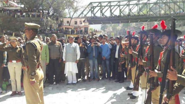 trivendra singh rawat pay tribute to magan lal shah