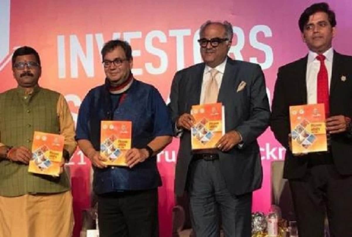 when sridevi died boney kapoor attend up investors summit 2018