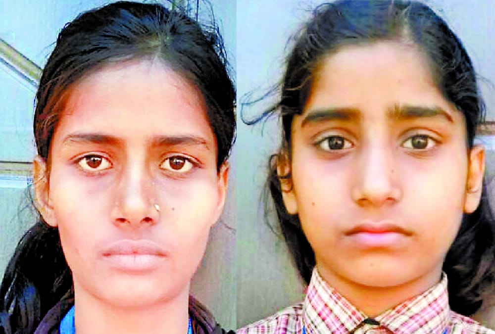 two brave girls saved themselves from kidnappers in barabanki.