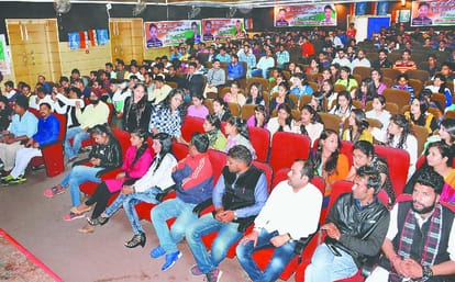 Nsui National President fairoz khan in Dehradun