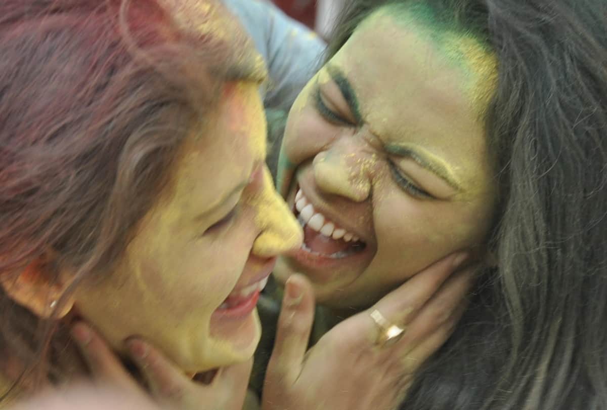 happy holi celebration 2018 in schools and colleges of lucknow