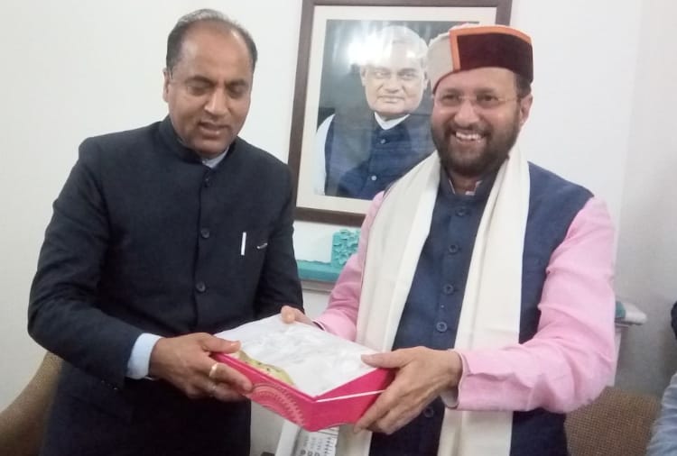 cm jairam thakur met union ministers 