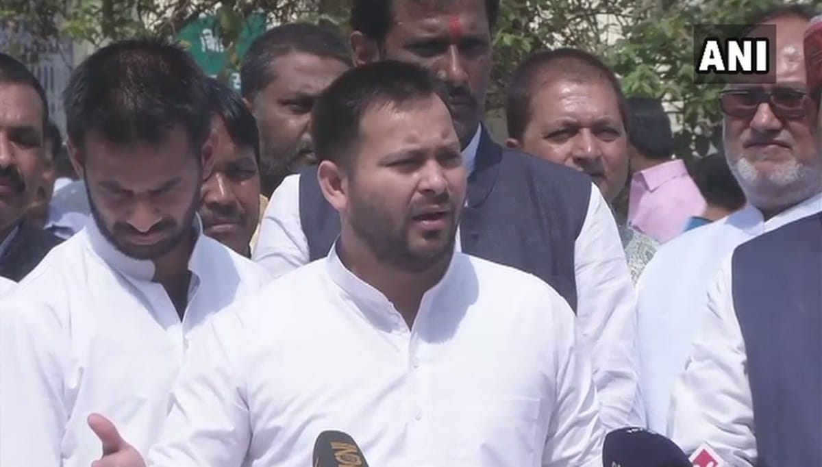 on Muzaffarpur hit and run case Tejashwi blasts on Nitish kumar said where is the Conscience of cm 
