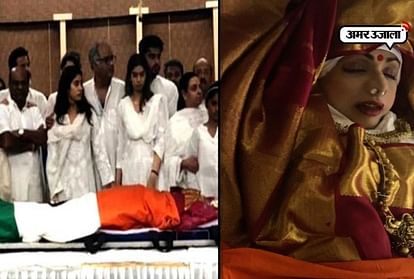 Sridevi cremated by state honours in mumbai