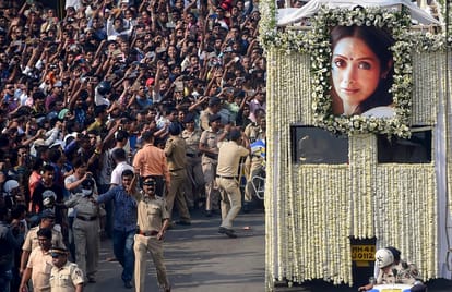 Bollywood Actress Sridevi Funeral live update